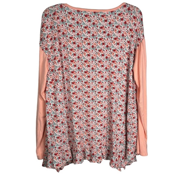 Matilda Jane Sing It Out Floral Top Size Large Boho Cottagecore Casual Flowy - Picture 10 of 13